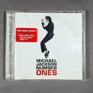 Michael Jackson Number Ones CD OS White Greatest Hits Pop Music Collection